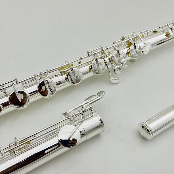 real pictures c tune flute 16 keys closed holes sliver plated professional woodwind musical with case accessories
real pictures c tune flute 16 keys closed holes sliver plated professional woodwind musical with case accessories