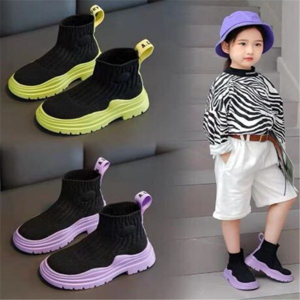 kids sock shoes boys girls sports shoe children's trainers teenage light and comfortable sneakers running chaussures, Black
kids sock shoes boys girls sports shoe children's trainers teenage light and comfortable sneakers running chaussures, Black