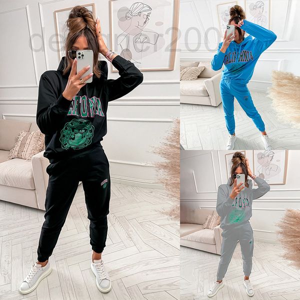 women's tracksuits designer autumn and winter 2022 new fashion letter print hood, Gray
women's tracksuits designer autumn and winter 2022 new fashion letter print hood, Gray