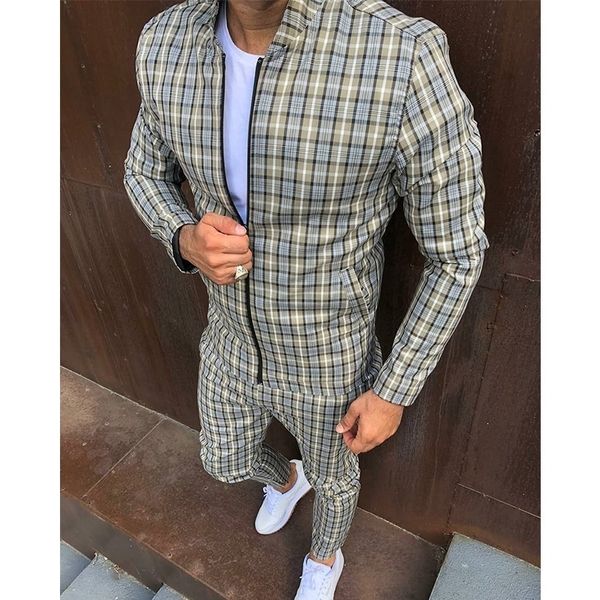 tracksuit sportsuits gentlemen zipper jacket suit long sleeve stripe coatpants gyms men set casual sportswear suit 220725, Gray
tracksuit sportsuits gentlemen zipper jacket suit long sleeve stripe coatpants gyms men set casual sportswear suit 220725, Gray