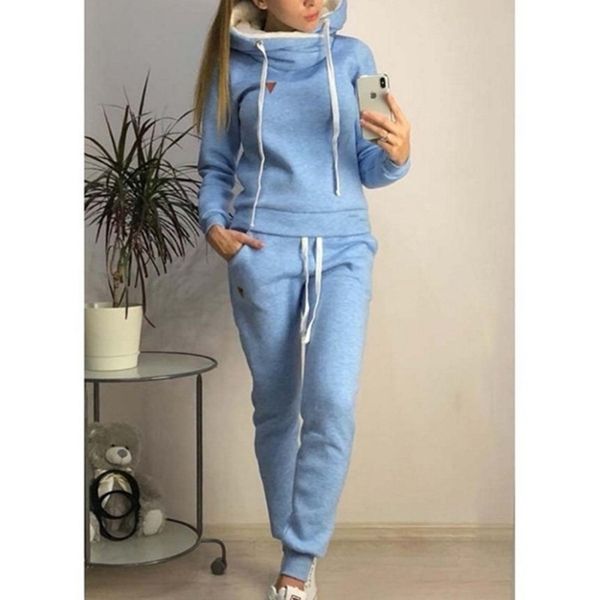 tracksuit two piece set hoodie for women fleece sweatshirt pants and tracksuit suit autumn winter clothing chandal mujer 2 y201128, White
tracksuit two piece set hoodie for women fleece sweatshirt pants and tracksuit suit autumn winter clothing chandal mujer 2 y201128, White