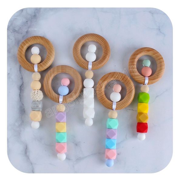 baby teether toys cartoon beech circle hand stick toy food grade candy color silicone beads soothers newborn molar stick
baby teether toys cartoon beech circle hand stick toy food grade candy color silicone beads soothers newborn molar stick