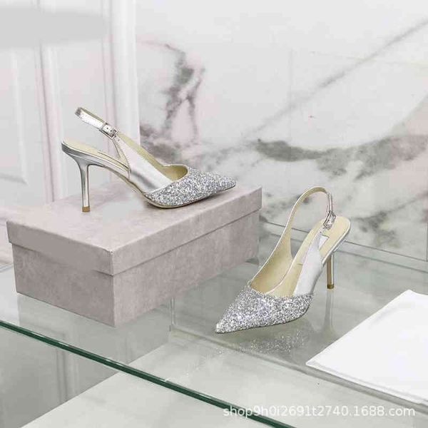 sandals spring and summer fashion high-heeled shoes with pointed sequins, color matching, thin heels, baotou back air comfortable sandals, h, Black
sandals spring and summer fashion high-heeled shoes with pointed sequins, color matching, thin heels, baotou back air comfortable sandals, h, Black