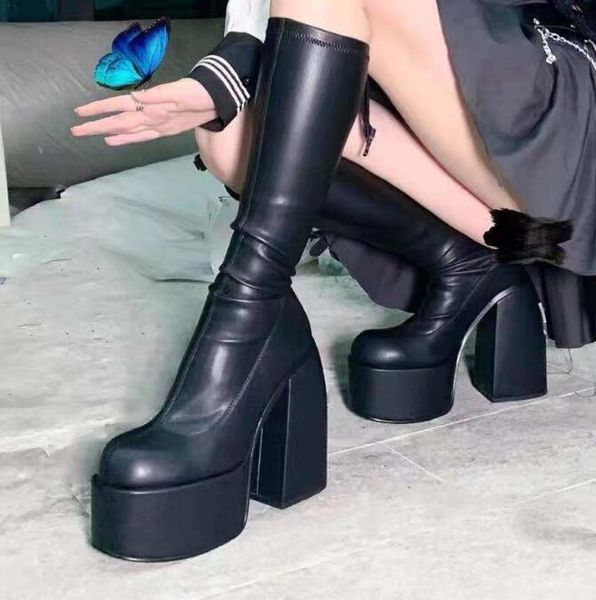 autumn winter boots elastic microfiber shoes woman ankle boots high heels black leather boot platform shoes for women
autumn winter boots elastic microfiber shoes woman ankle boots high heels black leather boot platform shoes for women
