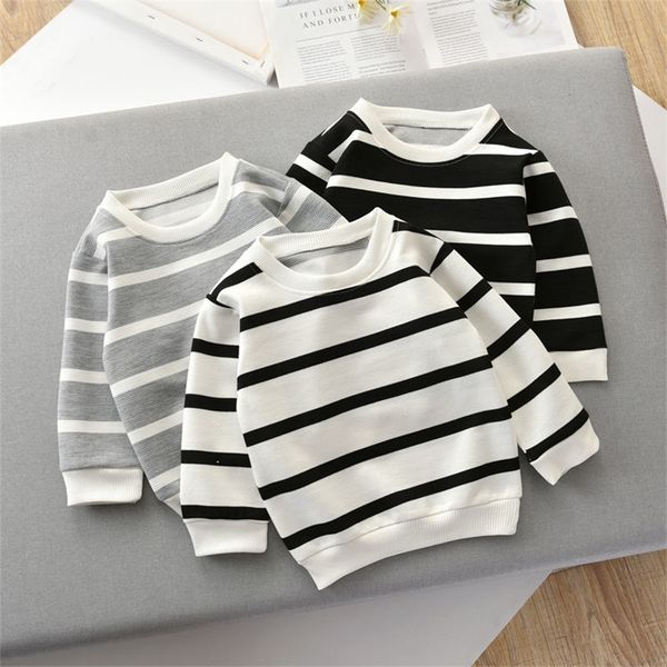 15 years springfall t shirt striped long sleeve pullovers baby clothes toldder bottoming shirt for boys girls 220812, Blue
15 years springfall t shirt striped long sleeve pullovers baby clothes toldder bottoming shirt for boys girls 220812, Blue