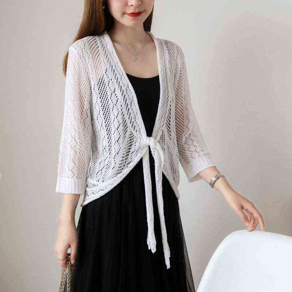 spring and autumn short thin coat large size knitted cardigan with skirt small outside shawl seven sleeve sunscreen air conditioning, White;black
spring and autumn short thin coat large size knitted cardigan with skirt small outside shawl seven sleeve sunscreen air conditioning, White;black