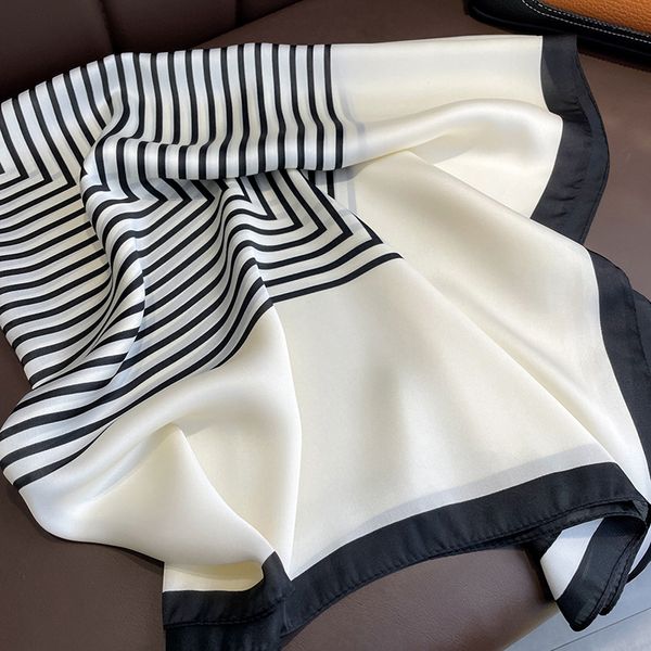 2022 new 90cm fashion 100% silk scarf binding for men and women elegant temperament scarf, Blue;gray
2022 new 90cm fashion 100% silk scarf binding for men and women elegant temperament scarf, Blue;gray