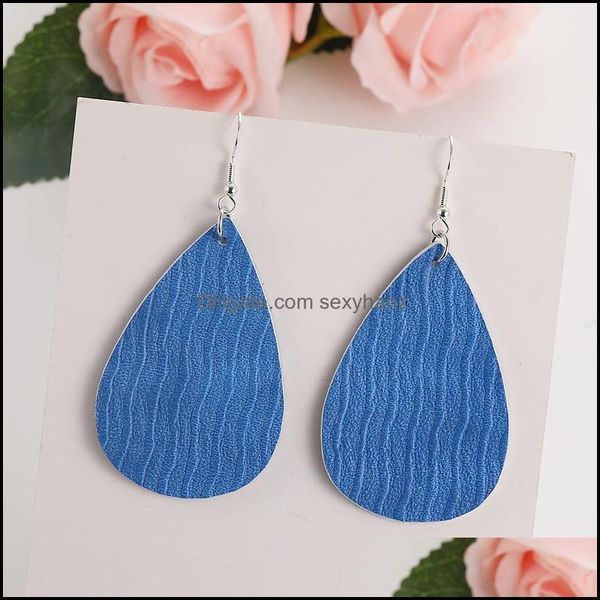 charm earrings jewelry fashion pu leather waterdrop colorf water ripple light weight for women elegant young girls gift drop delivery 2021 c, Golden
charm earrings jewelry fashion pu leather waterdrop colorf water ripple light weight for women elegant young girls gift drop delivery 2021 c, Golden