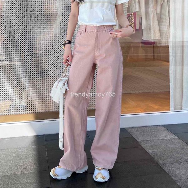 women's jeans d spring and summer washed high waist straight tube shows thin long leg temperament leisure denim trousers women, Blue
women's jeans d spring and summer washed high waist straight tube shows thin long leg temperament leisure denim trousers women, Blue