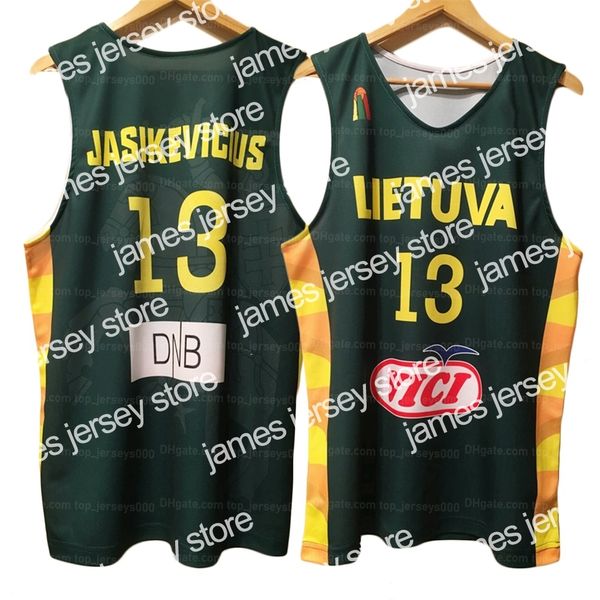 james custom sarunas jasikevicius #13 lietuva basketball jersey printed green any names number size xs-4xl quality, Black;red
james custom sarunas jasikevicius #13 lietuva basketball jersey printed green any names number size xs-4xl quality, Black;red