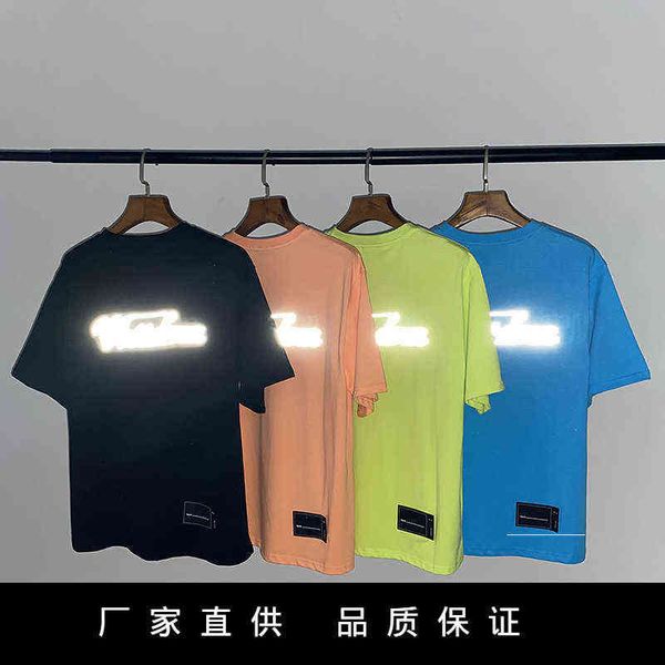brand reflective fashion we11done casual and versatile loose ins short sleeve t-shirt, White;black
brand reflective fashion we11done casual and versatile loose ins short sleeve t-shirt, White;black