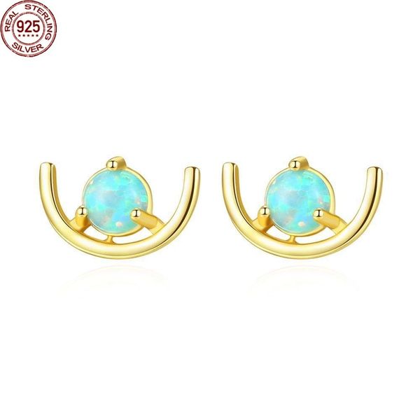 new green pink blue fire opal stud earrings for women 925 sterling silver fine jewelry party boucle d'oreille femme se0418 female, Golden;silver
new green pink blue fire opal stud earrings for women 925 sterling silver fine jewelry party boucle d'oreille femme se0418 female, Golden;silver