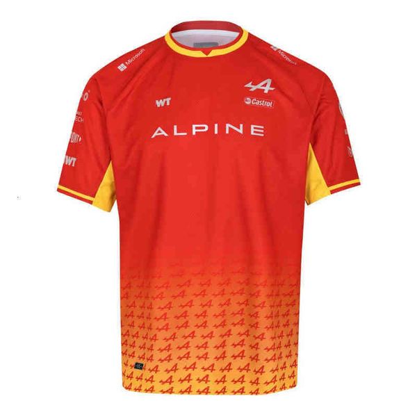 2022 summer formula 1 shirt men's short sleeve maillot spain gp team alpine f1 fan oversized clothing new, White;black
2022 summer formula 1 shirt men's short sleeve maillot spain gp team alpine f1 fan oversized clothing new, White;black
