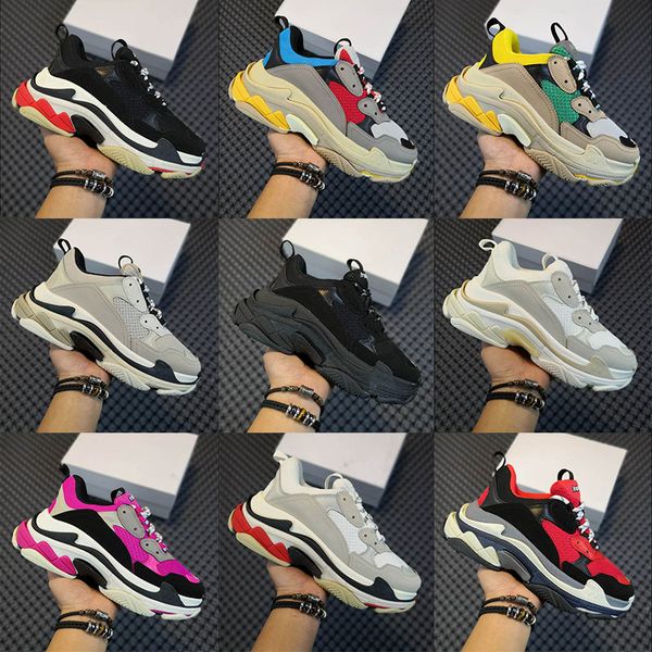 fashion paris 17fw triple s mens sneaker casual dad shoes for men women luxury designers triple black white grey turquoise neon pink sports
fashion paris 17fw triple s mens sneaker casual dad shoes for men women luxury designers triple black white grey turquoise neon pink sports