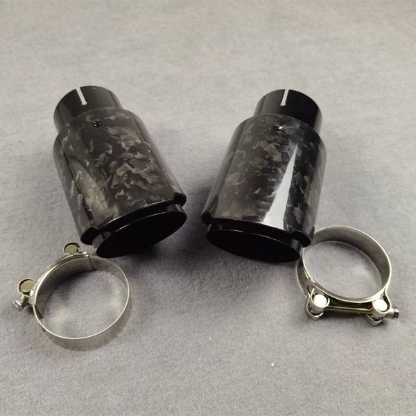one piece carbon exhaust tips forged pattern pipe for akrapovic tuning muffler nozzles glossy black steel burnt exhaust pipes
one piece carbon exhaust tips forged pattern pipe for akrapovic tuning muffler nozzles glossy black steel burnt exhaust pipes