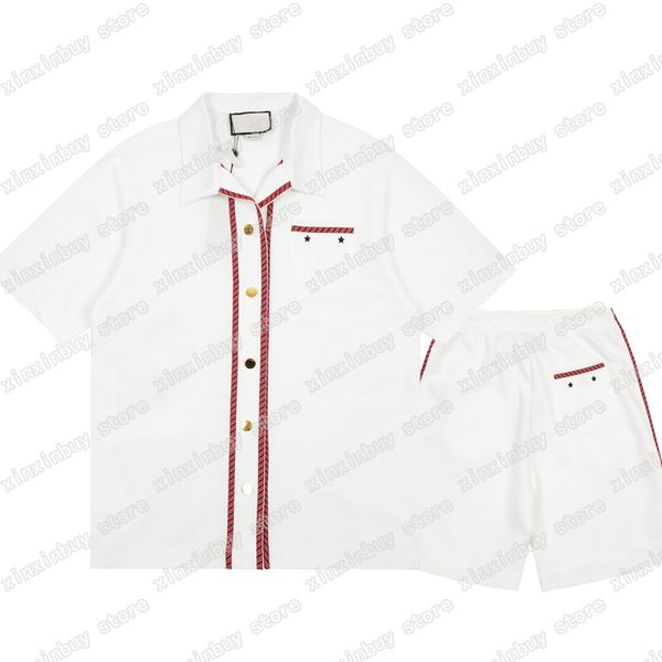 22ss men designers t shirt cotton red webbing short sleeve man crew neck streetwear white black green xinxinbuy xs-l
22ss men designers t shirt cotton red webbing short sleeve man crew neck streetwear white black green xinxinbuy xs-l