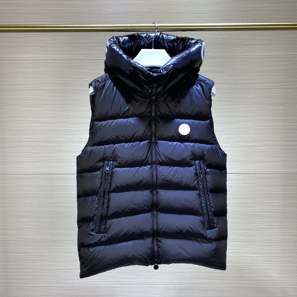 designer maya mens down vests france hat with letters womens vest embroidered chest badge warm outerwear winter jackets, Black;white
designer maya mens down vests france hat with letters womens vest embroidered chest badge warm outerwear winter jackets, Black;white
