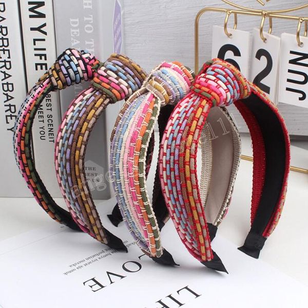 fashion women headband rainbow rope braided knot wide brim headband summer turban casual hair accessories wholesale, Slivery;white
fashion women headband rainbow rope braided knot wide brim headband summer turban casual hair accessories wholesale, Slivery;white