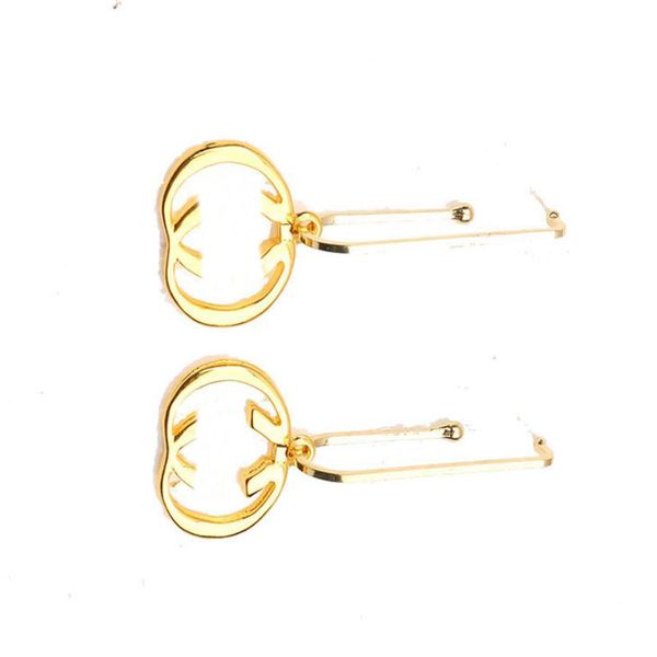 luxury designer fashion women ear stud earring designers 18k gold plated earrings double letters geometry brand wedding party jewerlry acces, Golden;silver
luxury designer fashion women ear stud earring designers 18k gold plated earrings double letters geometry brand wedding party jewerlry acces, Golden;silver