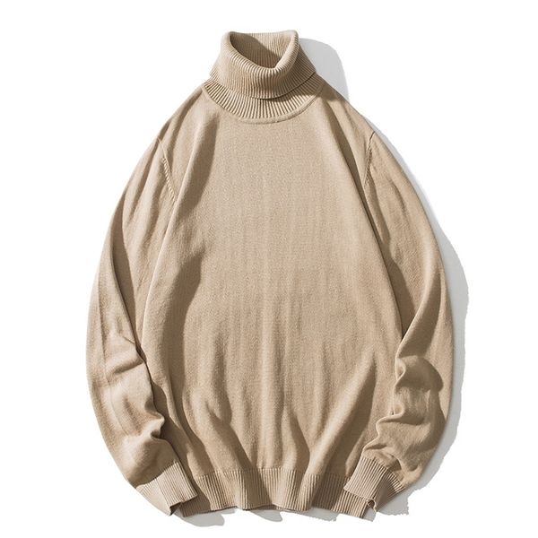 huncher mens turtleneck sweater men winter fleece korean fashion knitted jumper undefined pullover black sweaters for men 201203, White;black
huncher mens turtleneck sweater men winter fleece korean fashion knitted jumper undefined pullover black sweaters for men 201203, White;black