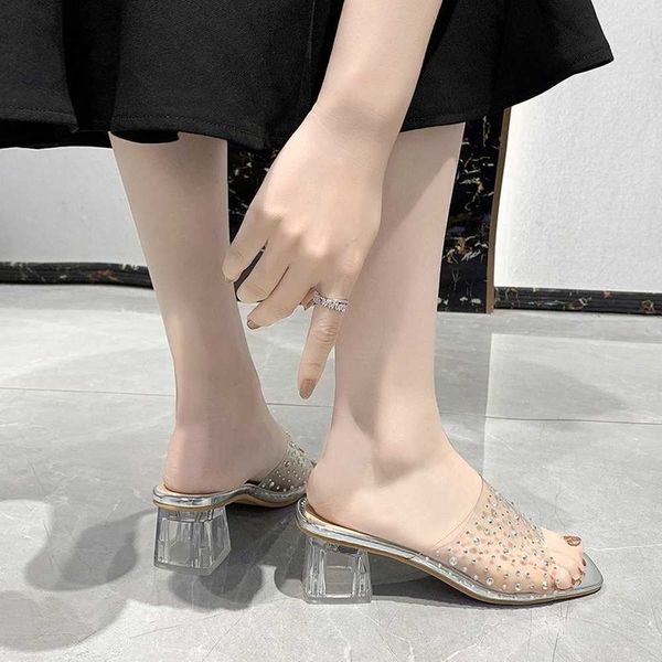 classic luxury paris 35-45 yards large size shoes transparent crystal high heels fashion thick heel women's sandals designer elling, Black
classic luxury paris 35-45 yards large size shoes transparent crystal high heels fashion thick heel women's sandals designer elling, Black