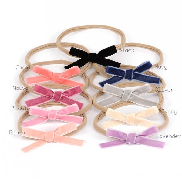 18pcs/lot velvet ribbon hair bows nylon headband handmade mini bow band for infants bron accessory 220401, Slivery;white
18pcs/lot velvet ribbon hair bows nylon headband handmade mini bow band for infants bron accessory 220401, Slivery;white