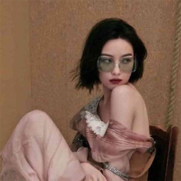 sunglasses g's large frame face small ni ni's same herringbone hollow out sunglasses gg08 zh23, White;black
sunglasses g's large frame face small ni ni's same herringbone hollow out sunglasses gg08 zh23, White;black