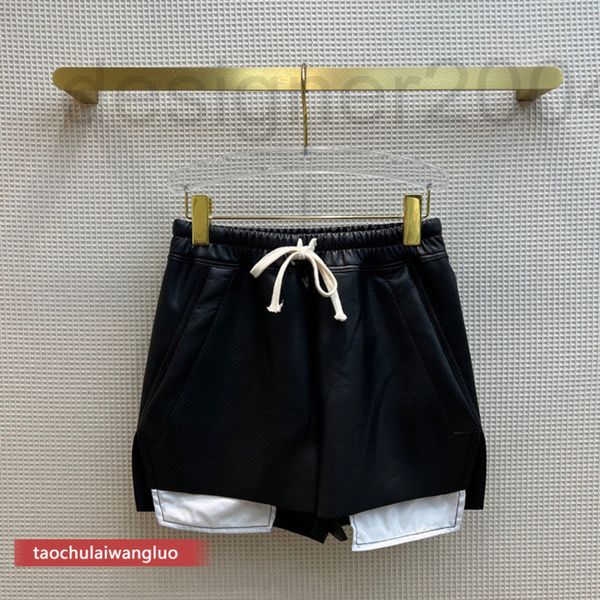women's shorts designer c-k39591 shenzhen nanyou fake two elastic leather shorts sweet cool girls casual straight pants high end women&, White;black
women's shorts designer c-k39591 shenzhen nanyou fake two elastic leather shorts sweet cool girls casual straight pants high end women&, White;black