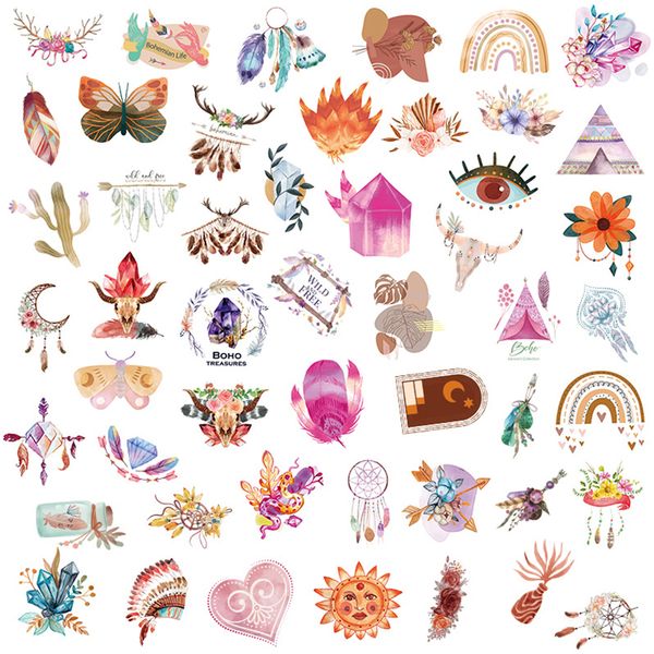 50pcs cartoon boho stickers non-random for car bike luggage sticker lapskateboard motor water bottle snowboard wall decals kids gifts
50pcs cartoon boho stickers non-random for car bike luggage sticker lapskateboard motor water bottle snowboard wall decals kids gifts