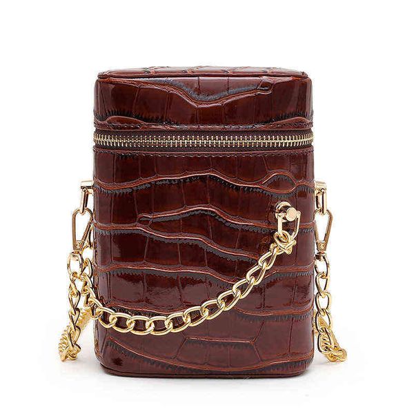 women's bag pattern fashion single shoulder chain bucket diagonal 
women's bag pattern fashion single shoulder chain bucket diagonal