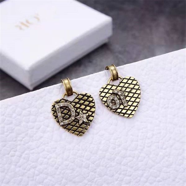 design jewel ornament charm earring heart shaped letter star rhinestone temperament earrings 925 silver needle earrings, Golden
design jewel ornament charm earring heart shaped letter star rhinestone temperament earrings 925 silver needle earrings, Golden