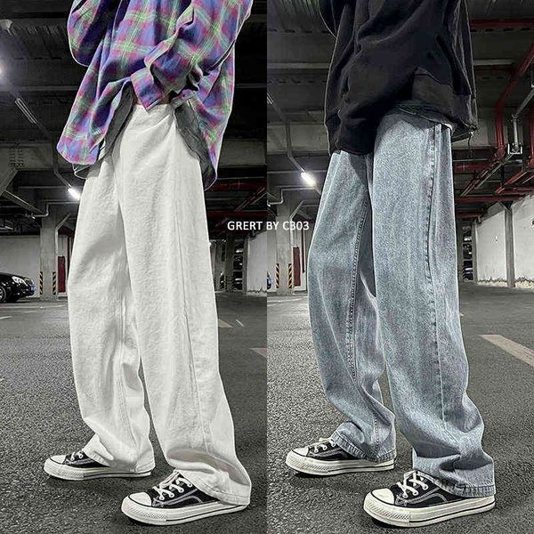 baggy jeans men fashion retro casual multicolor straight jeans men streetwear loose hip hop denim pants mens trousers -2xl t220726, Blue
baggy jeans men fashion retro casual multicolor straight jeans men streetwear loose hip hop denim pants mens trousers -2xl t220726, Blue
