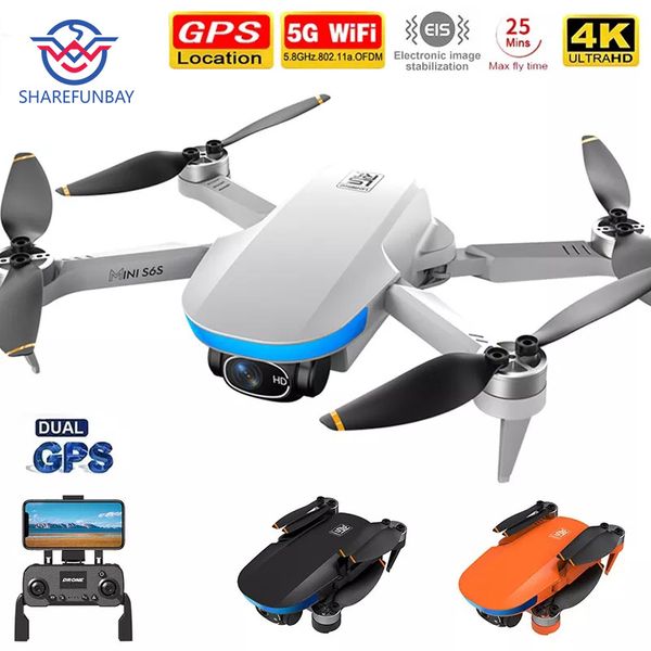 2022 new s6s mini gps drone 4k professinal dual hd eis camera light flow 5g wifi brushless folding quadcopter rc helicopter toys
2022 new s6s mini gps drone 4k professinal dual hd eis camera light flow 5g wifi brushless folding quadcopter rc helicopter toys