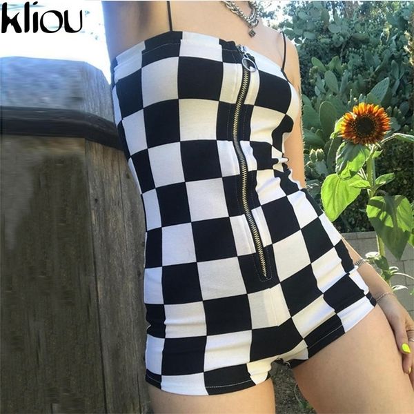 weirdgirl plaid playsuit backless strapless zipper fly short bodysuits female workout street plaid playsuits y200422, Black;white
weirdgirl plaid playsuit backless strapless zipper fly short bodysuits female workout street plaid playsuits y200422, Black;white