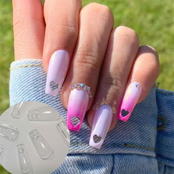 gelly false nail tips soft gel nails uv gel extension building tips heart shape hollow coffin full cover toenail tips manicure 220725, Red;gold
gelly false nail tips soft gel nails uv gel extension building tips heart shape hollow coffin full cover toenail tips manicure 220725, Red;gold
