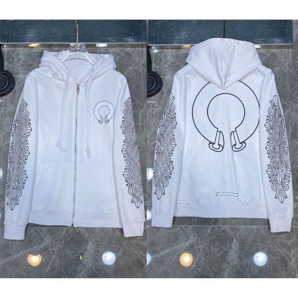 men's designer fashion jackets brand luxury zipper sweatshirts horseshoe cross print ch hoodies men women coat casual pullover loose h, Black;brown
men's designer fashion jackets brand luxury zipper sweatshirts horseshoe cross print ch hoodies men women coat casual pullover loose h, Black;brown
