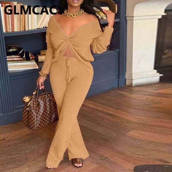 women two piece chic spring fall suits solid casual twist & loose pants set t220729, Gray
women two piece chic spring fall suits solid casual twist & loose pants set t220729, Gray