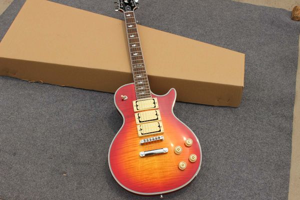 6 string electric guitar rosewood fingerboard flame maple delivery can customize 3 pickups
6 string electric guitar rosewood fingerboard flame maple delivery can customize 3 pickups