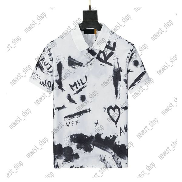 summer designer polo shirts mens luxury collar letter print tshirts fashion womens graffiti printing patchwork polo t-shirt casual tshirt, White;black
summer designer polo shirts mens luxury collar letter print tshirts fashion womens graffiti printing patchwork polo t-shirt casual tshirt, White;black