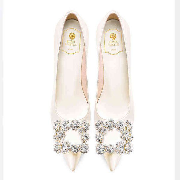 dress shoes women designer fashion pointed high heels luxury rhinestones square buckle wedding shoes stiletto sandals 220308, Black
dress shoes women designer fashion pointed high heels luxury rhinestones square buckle wedding shoes stiletto sandals 220308, Black