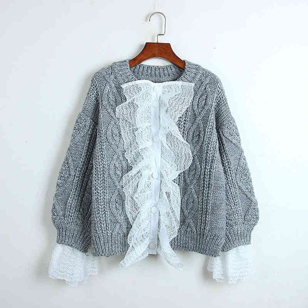 women's sweaters lazy french romantic, court wind lace, knitted cardigan, twist sweater, coat, han wei. rht3, White;black
women's sweaters lazy french romantic, court wind lace, knitted cardigan, twist sweater, coat, han wei. rht3, White;black