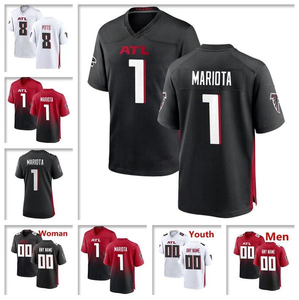 fans custom atlanta''falcons''mens 1 marcus mariota 8 kyle pitts jersey julio jones grady jarrett calvin''ridl, Black
fans custom atlanta''falcons''mens 1 marcus mariota 8 kyle pitts jersey julio jones grady jarrett calvin''ridl, Black