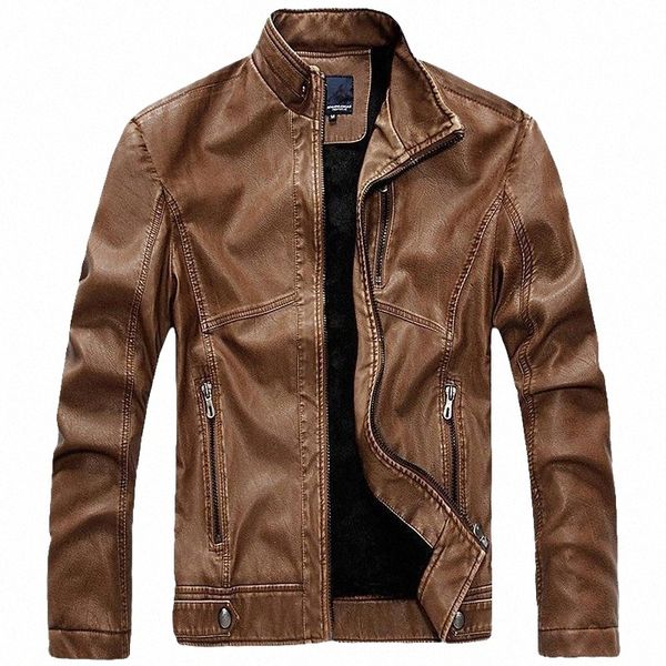 men's leather & faux wholesale- actionclub waterproof autumn winter mens pu jacket brand zipper pocket motorcycle business casual coats, Black
men's leather & faux wholesale- actionclub waterproof autumn winter mens pu jacket brand zipper pocket motorcycle business casual coats, Black