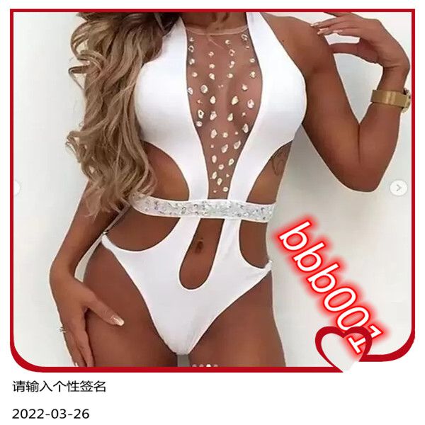 summer deep v crystal swimwear rhinestone swim suit women diamond swimsuits female bodysuit monokini, White;black
summer deep v crystal swimwear rhinestone swim suit women diamond swimsuits female bodysuit monokini, White;black