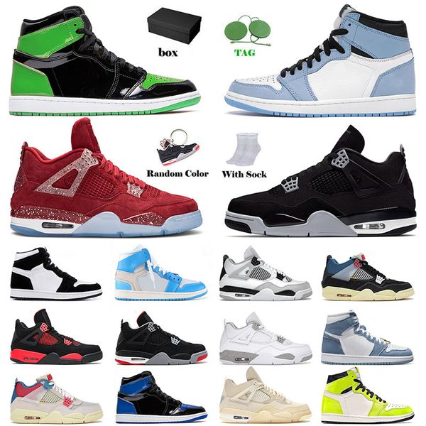 with box jumpman 1 4 mens womens basketball shoes 1s 4s cactus jack iv black cat panda denim high og dark mocha sneakers trainers big size u
with box jumpman 1 4 mens womens basketball shoes 1s 4s cactus jack iv black cat panda denim high og dark mocha sneakers trainers big size u