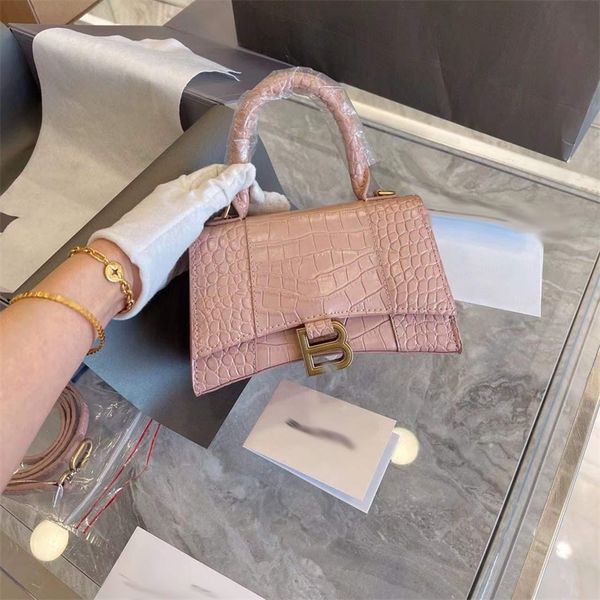 handbags explosive balencaigass fashion bags 2022 niche single shoulder messenger portable mini advanced texture crocodile hourglass women&#
handbags explosive balencaigass fashion bags 2022 niche single shoulder messenger portable mini advanced texture crocodile hourglass women&#