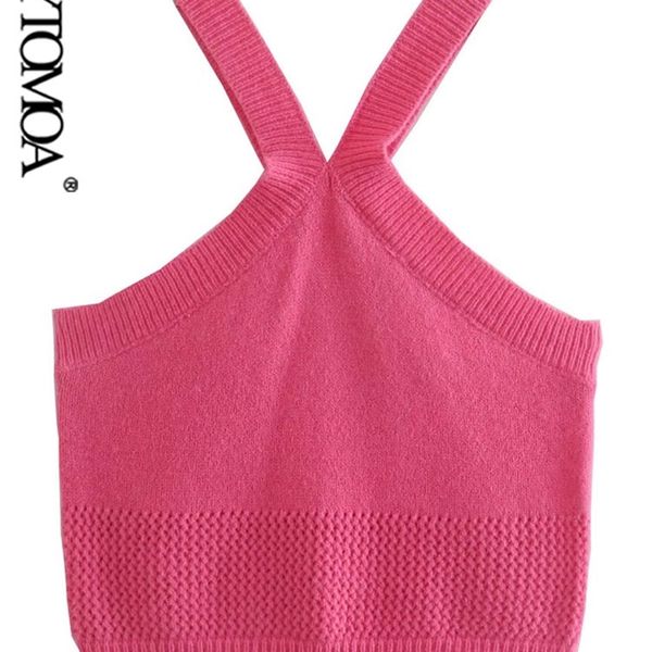 kpytomoa women fashion cross halterneck knit tank vintage backless sleeveless female camis mujer 220519, White
kpytomoa women fashion cross halterneck knit tank vintage backless sleeveless female camis mujer 220519, White