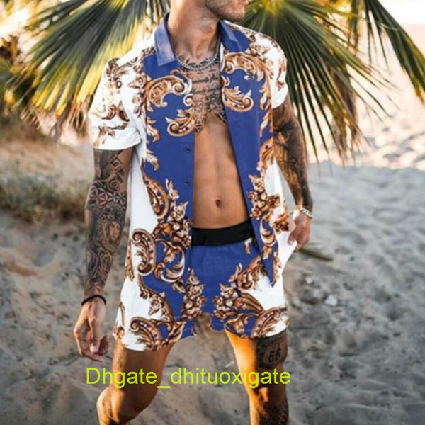 men's summer casual shirts tracksuit hawaiian sets t-shirts printing luxury swim short sleeve button men shirt suit vacation beach fash, White;black
men's summer casual shirts tracksuit hawaiian sets t-shirts printing luxury swim short sleeve button men shirt suit vacation beach fash, White;black