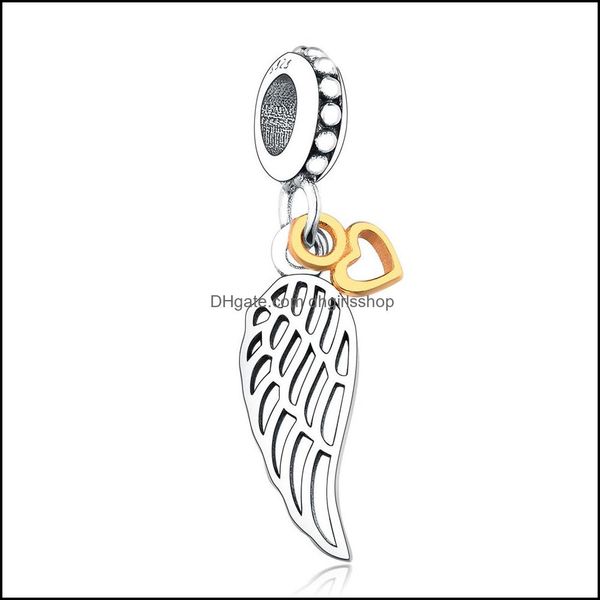 sier loose beads jewelry 925 gold color heart lock angel wing feather bead fit original brand charm bracelet necklace dhvnj, Black
sier loose beads jewelry 925 gold color heart lock angel wing feather bead fit original brand charm bracelet necklace dhvnj, Black