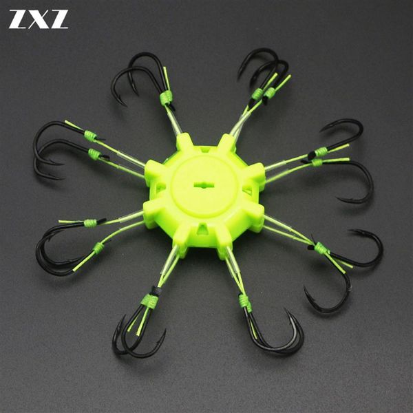 4pcs 8 hooks flap explosion carp fishing hook steel 6# 13# sea flap fishing hooks bomb tackle barbed fishhooks pesca for fish268o
4pcs 8 hooks flap explosion carp fishing hook steel 6# 13# sea flap fishing hooks bomb tackle barbed fishhooks pesca for fish268o